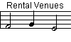 Rental Venues